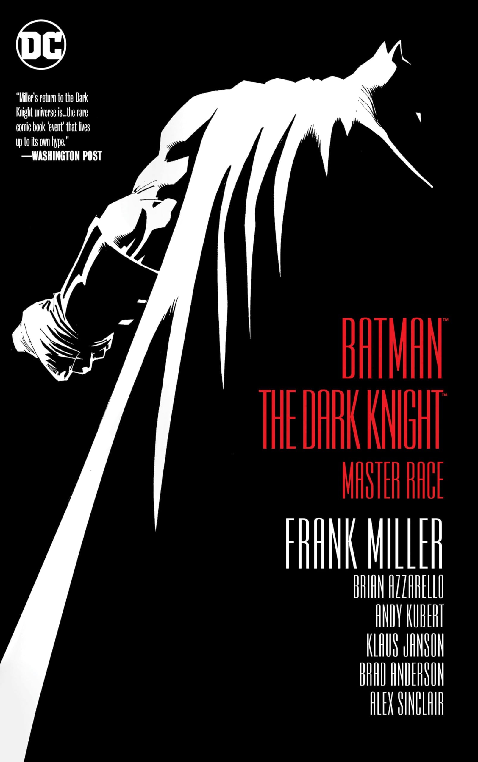 Batman: The Dark Knight - Master Race #[nn] cover