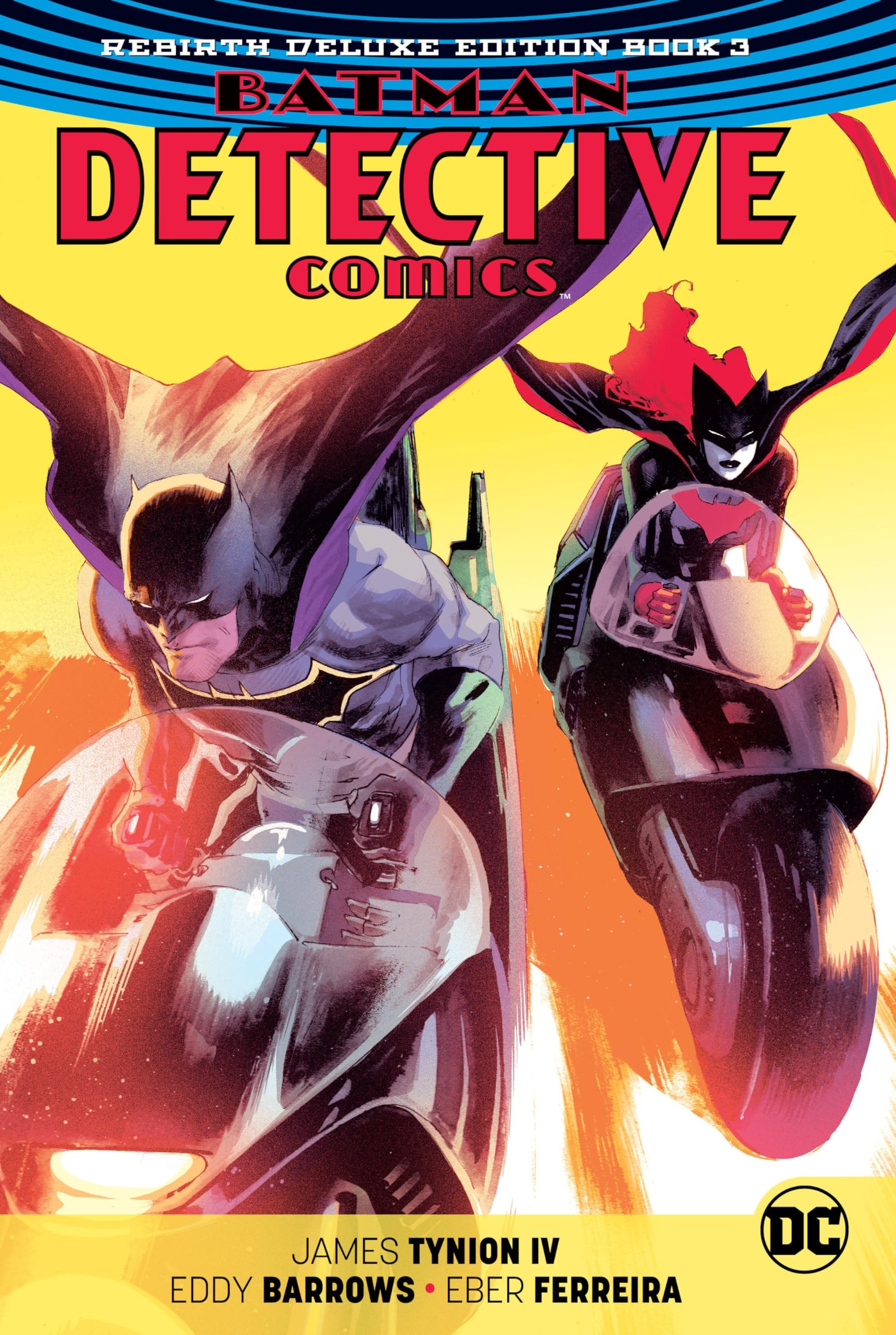 Batman: Detective Comics - Rebirth Deluxe Edition #3 cover