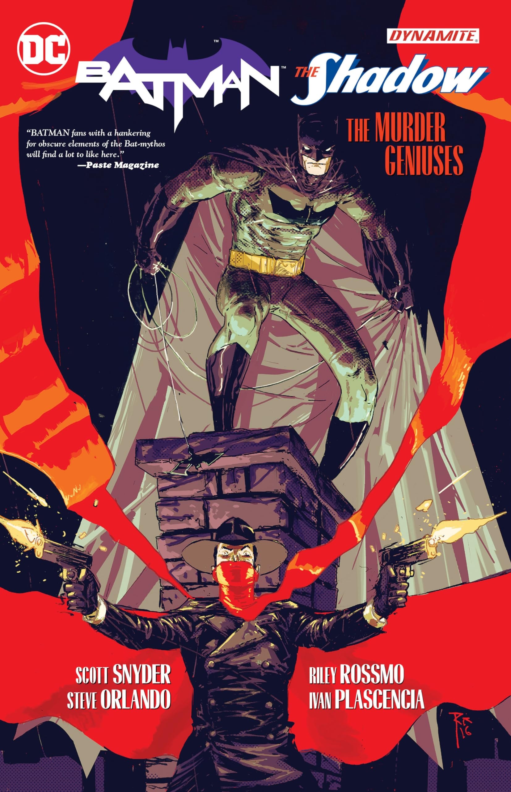 Batman / The Shadow: The Murder Geniuses #[nn] cover