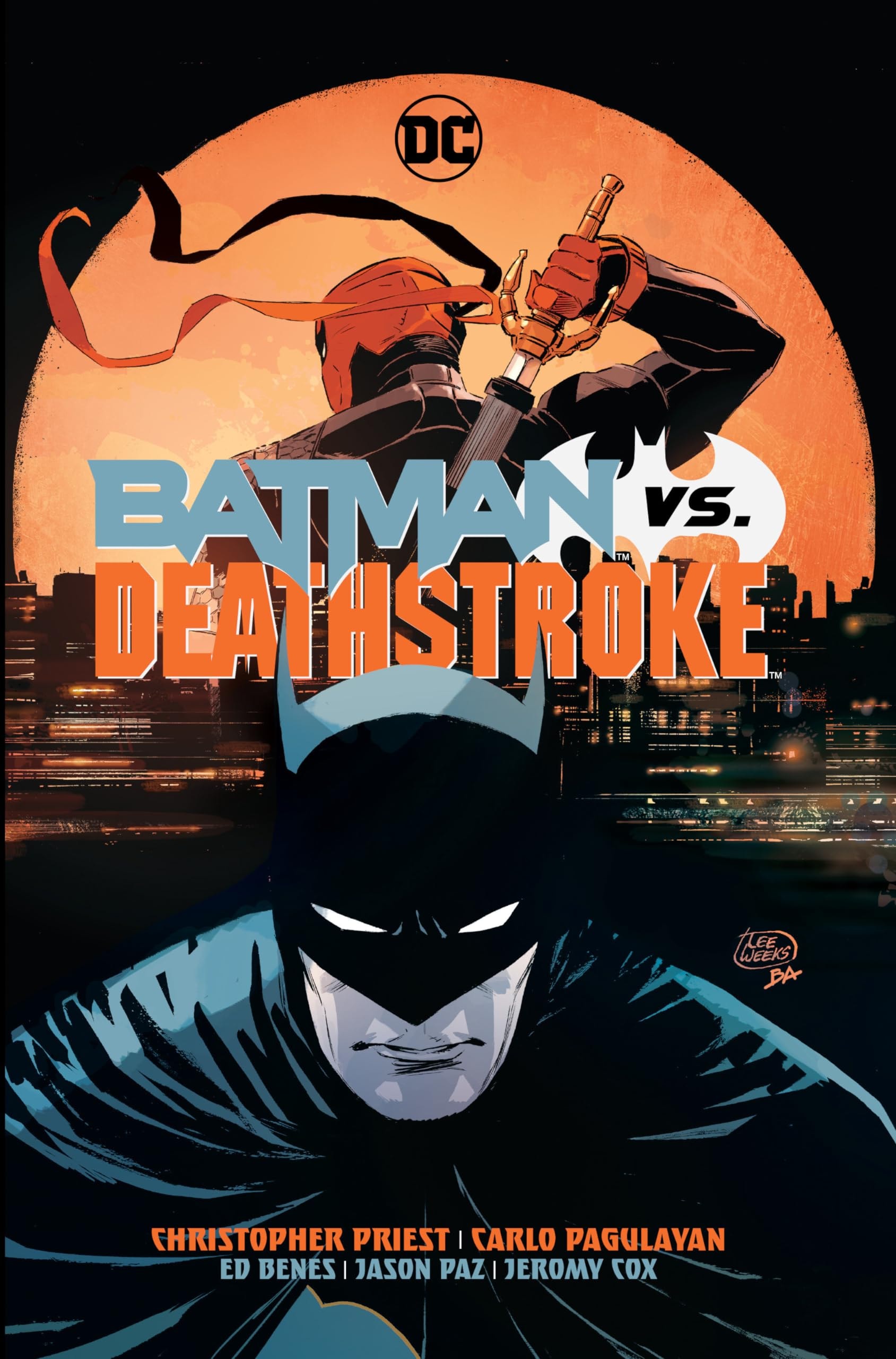 Batman vs. Deathstroke #[nn] cover