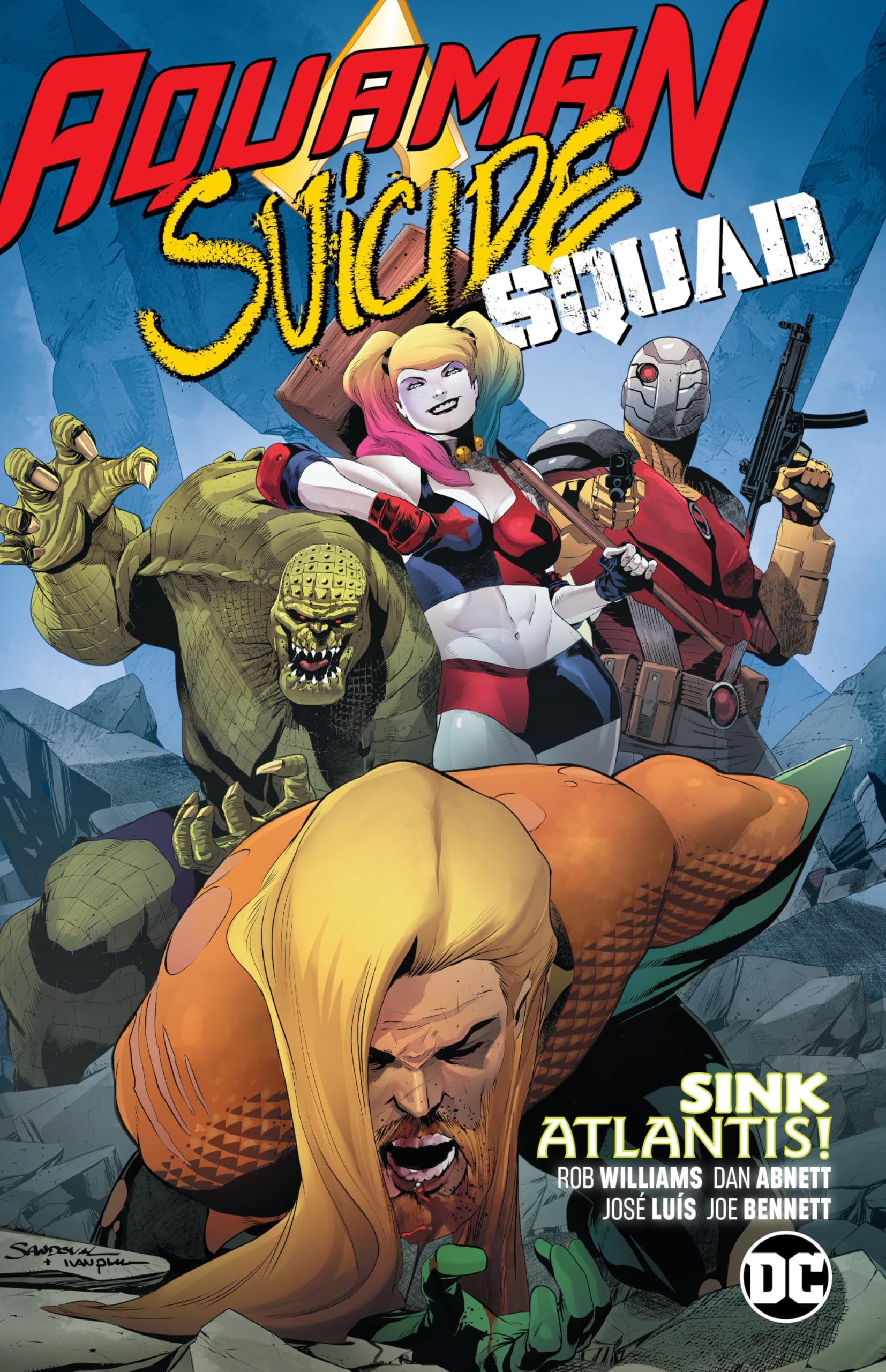 Aquaman / Suicide Squad: Sink Atlantis #[nn] cover