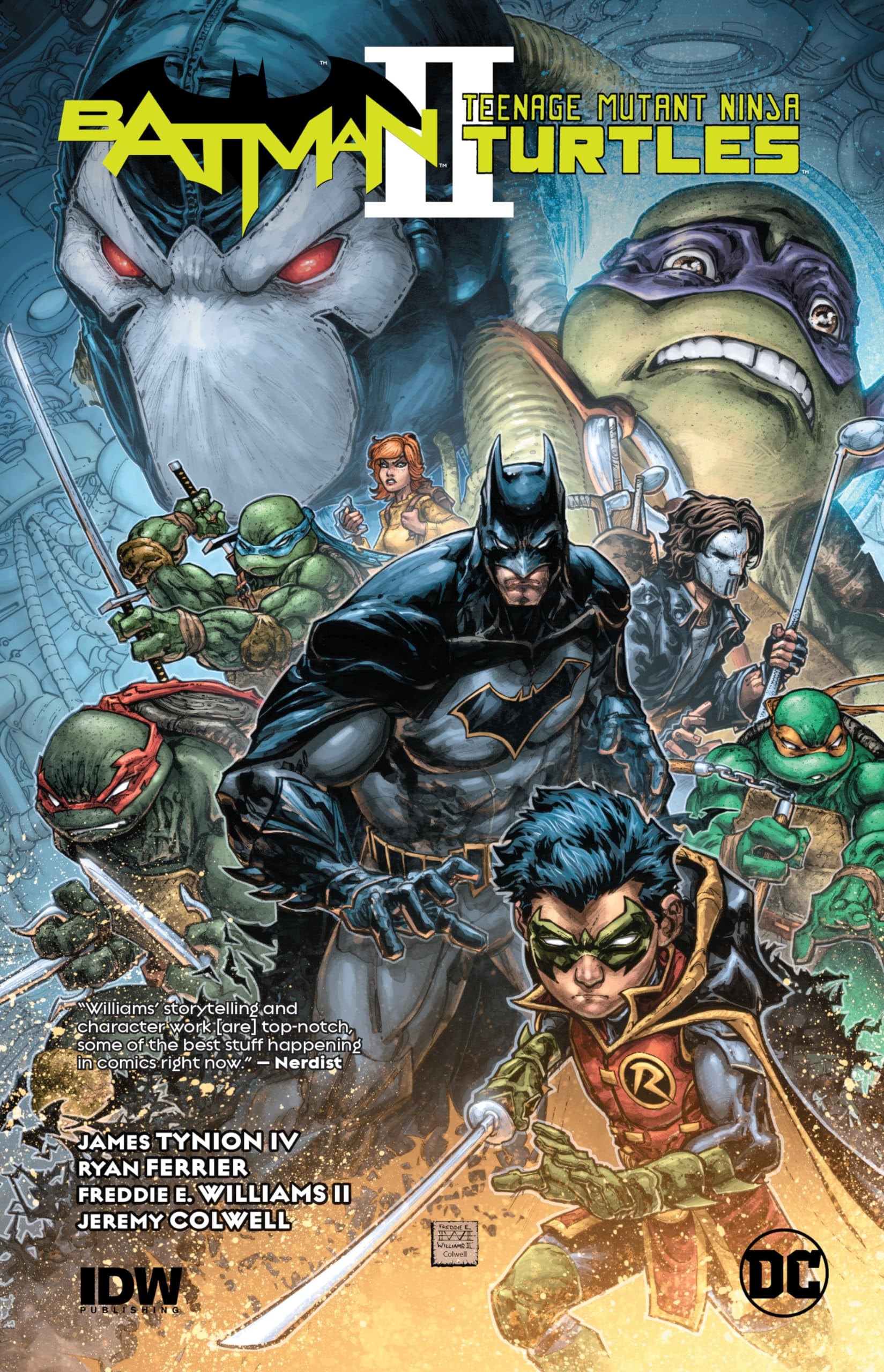 Batman / Teenage Mutant Ninja Turtles II #[nn] cover