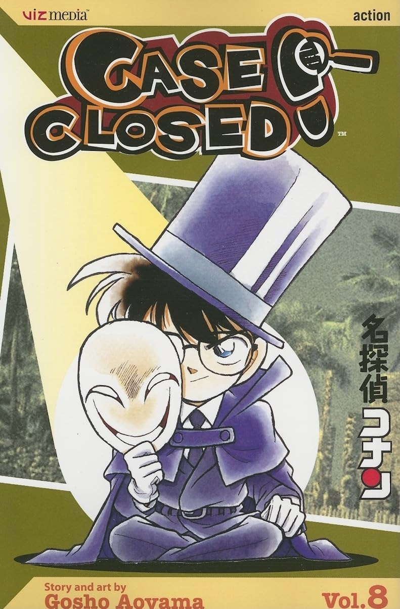 Case Closed #8 cover