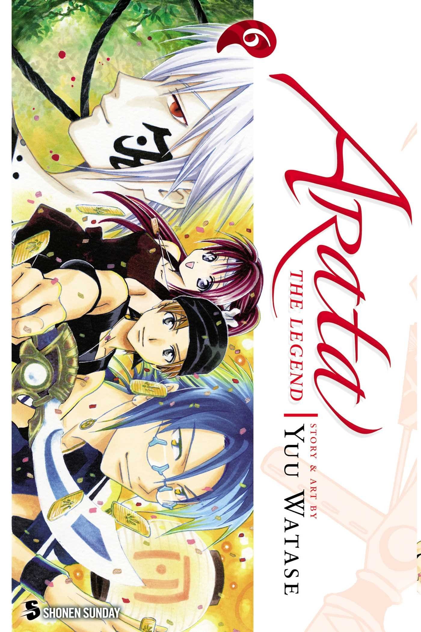 Arata: The Legend #6 cover