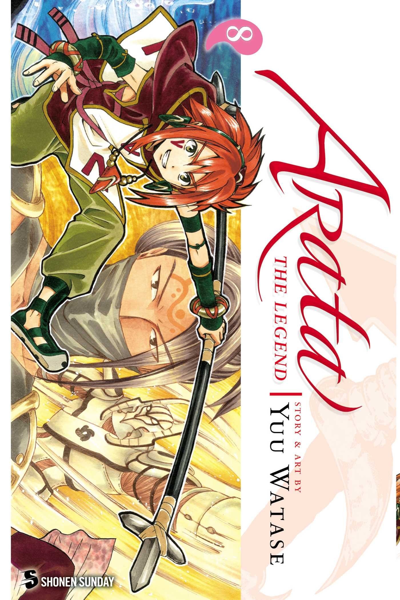 Arata: The Legend #8 cover