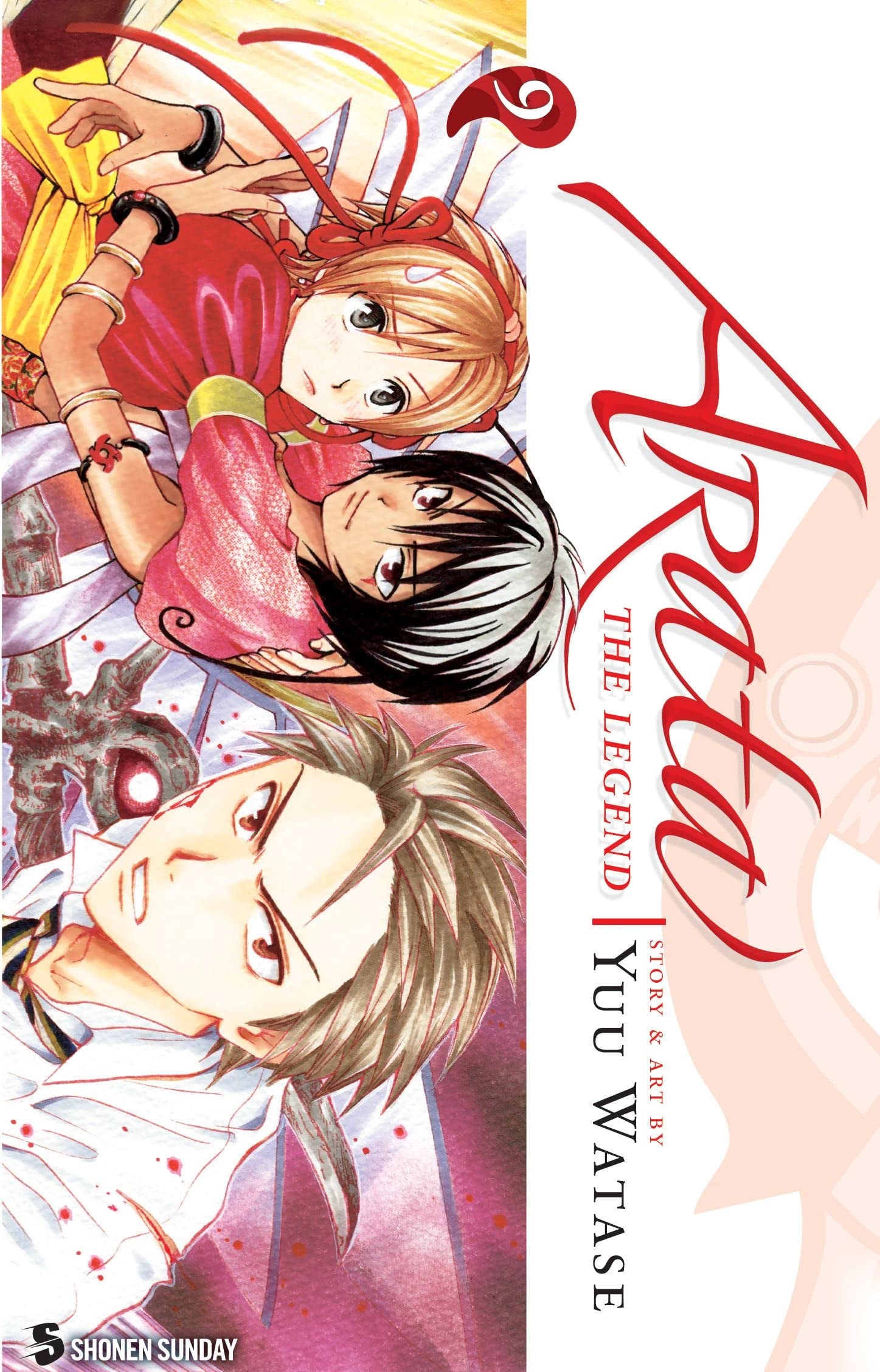 Arata: The Legend #9 cover