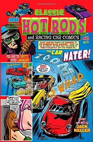 Classic Hot Rods and Racing Car Comics #3 cover