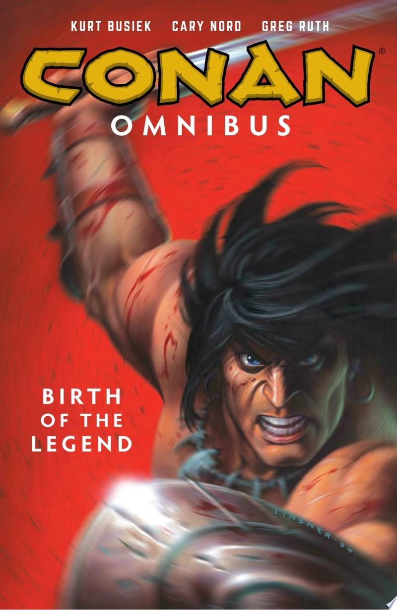 Conan Omnibus #1 cover