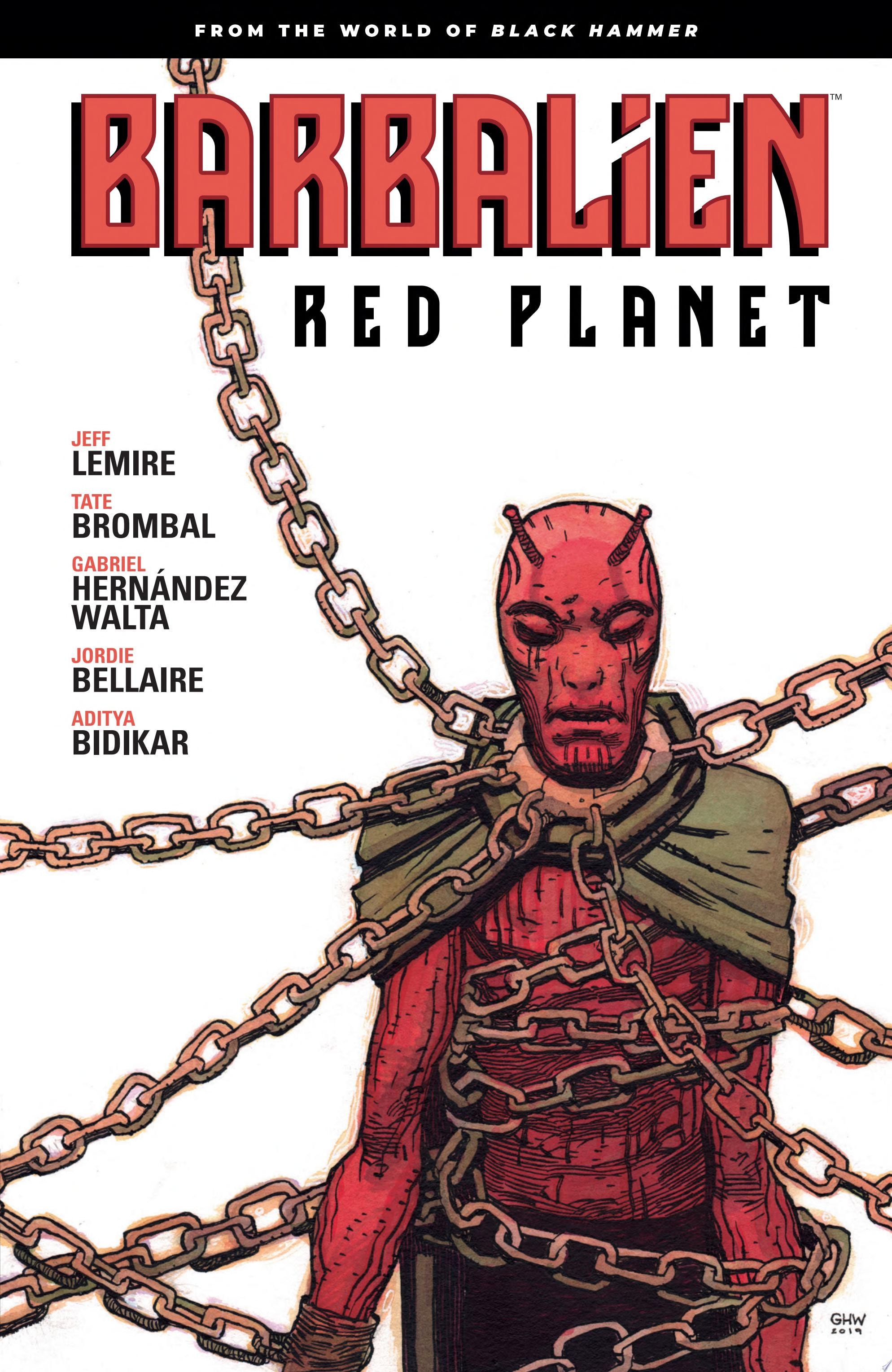 Barbalien: Red Planet--From the World of Black Hammer #[nn] cover