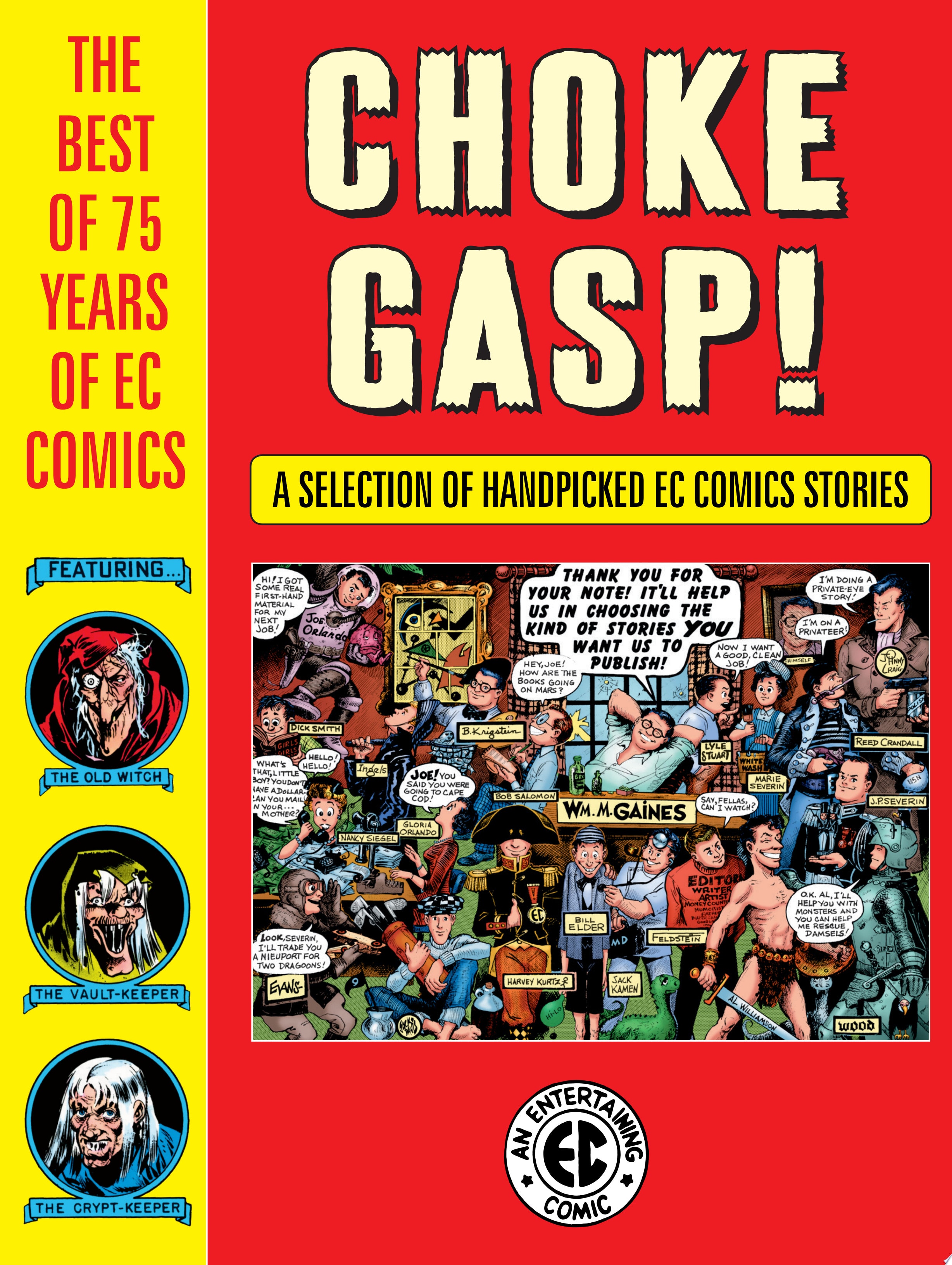 Choke Gasp! The Best of 75 Years of EC Comics #[nn] cover