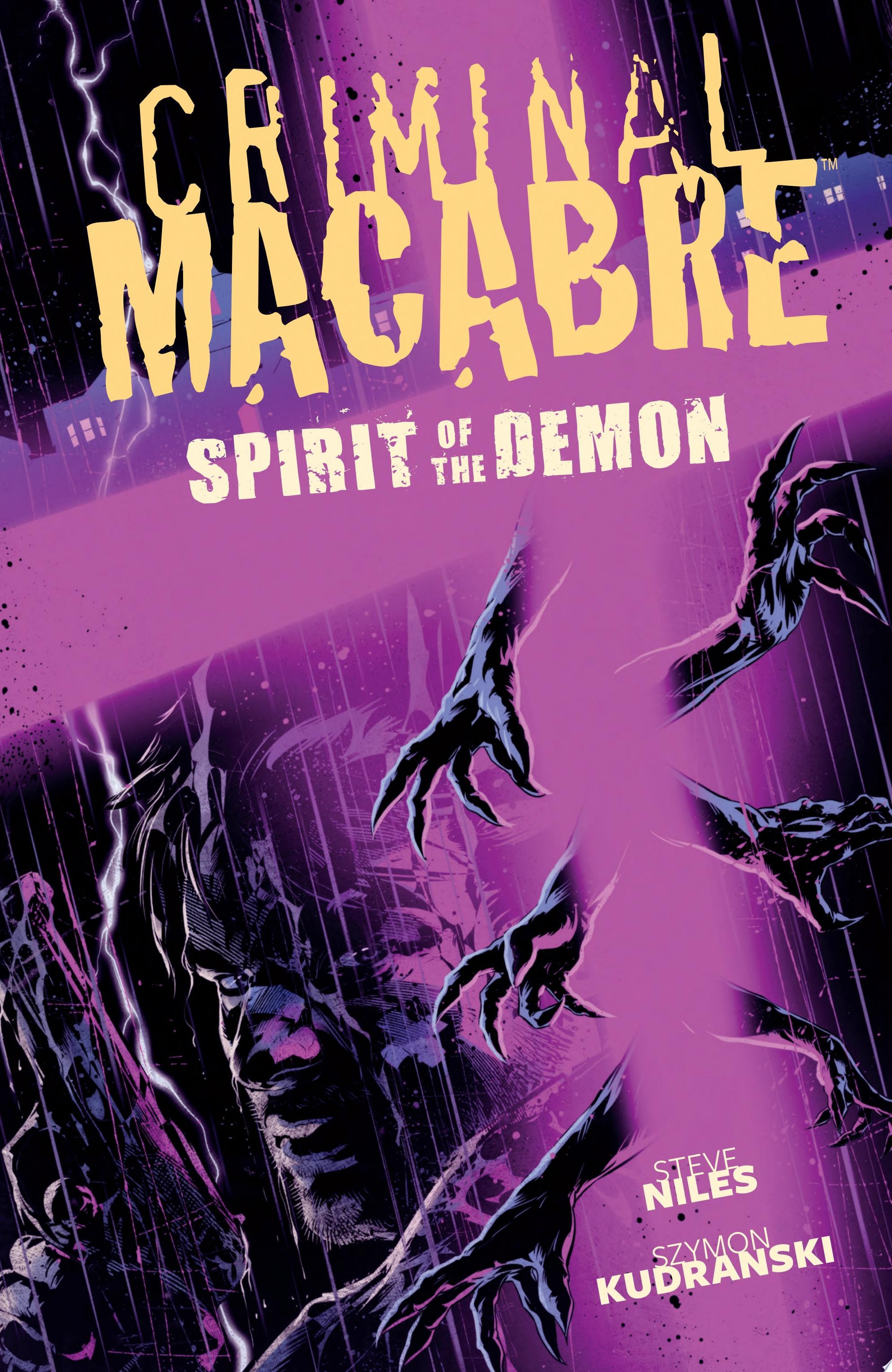 Criminal Macabre: Spirit of the Demon #[nn] cover