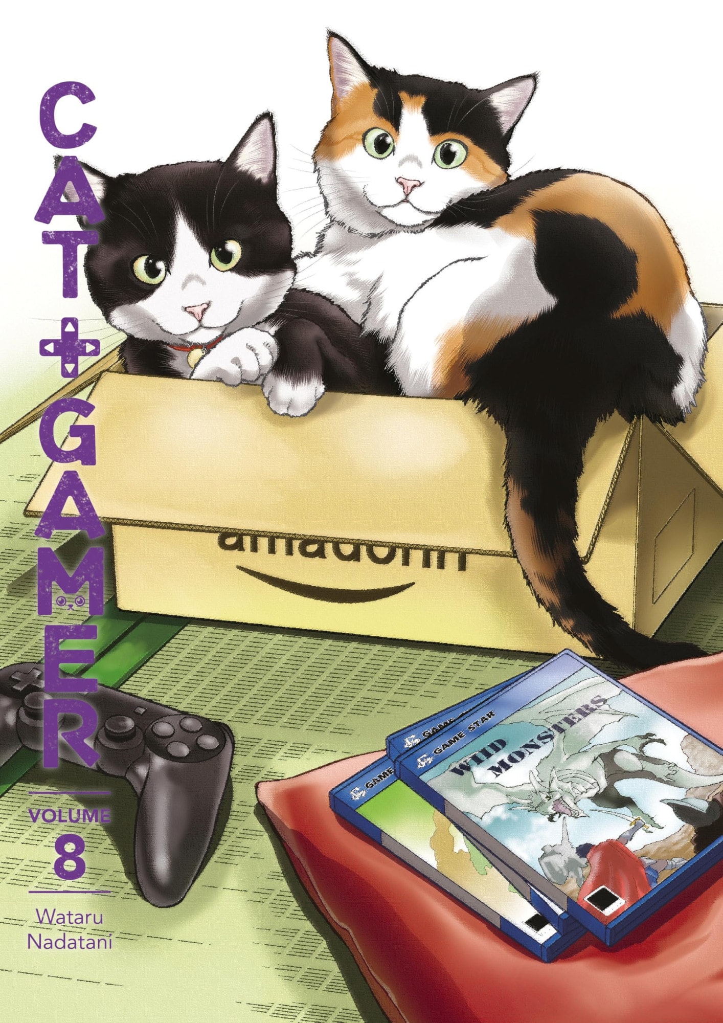 Cat + Gamer #8 cover