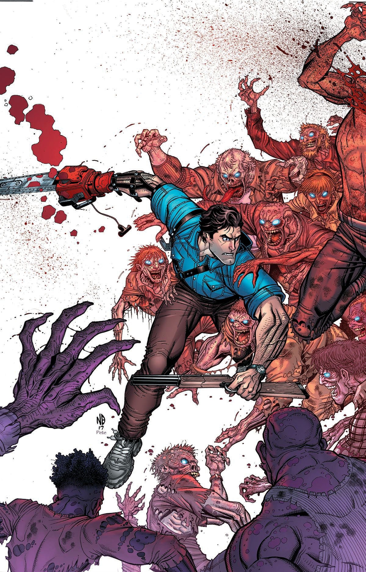 Ash vs. the Army of Darkness #1 cover
