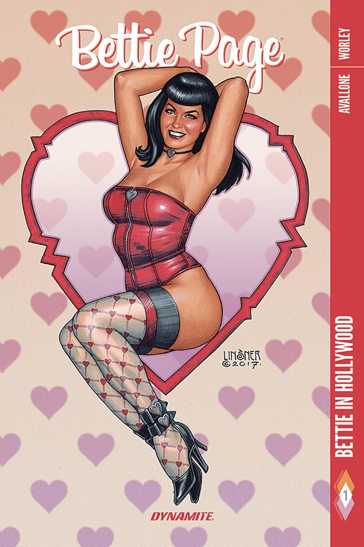 Bettie Page #1 cover