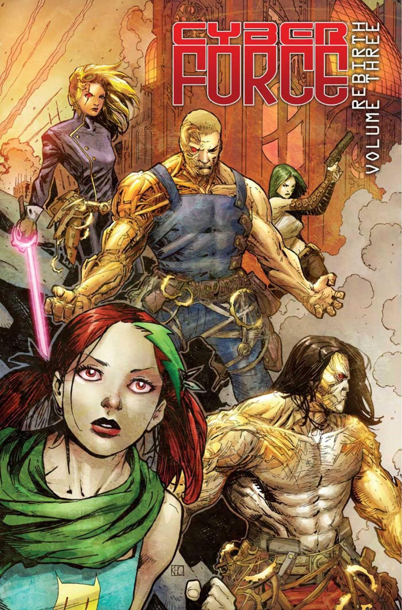 Cyber Force Rebirth #3 cover