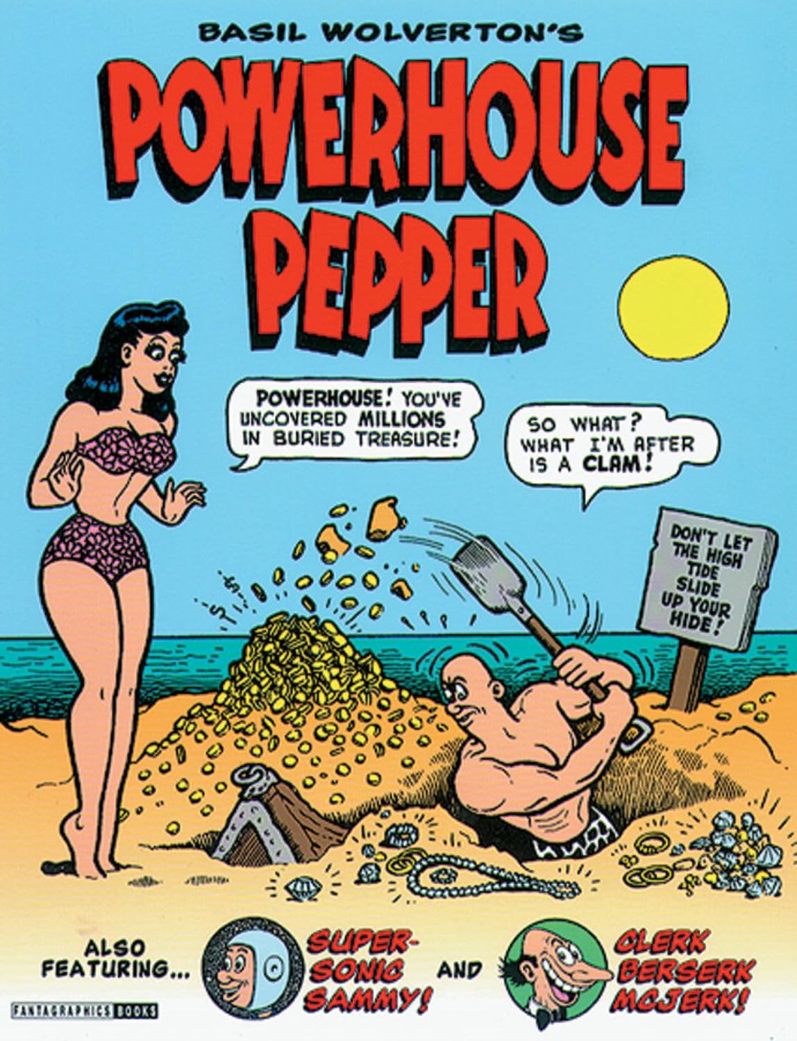 Basil Wolverton's Powerhouse Pepper #[nn] cover