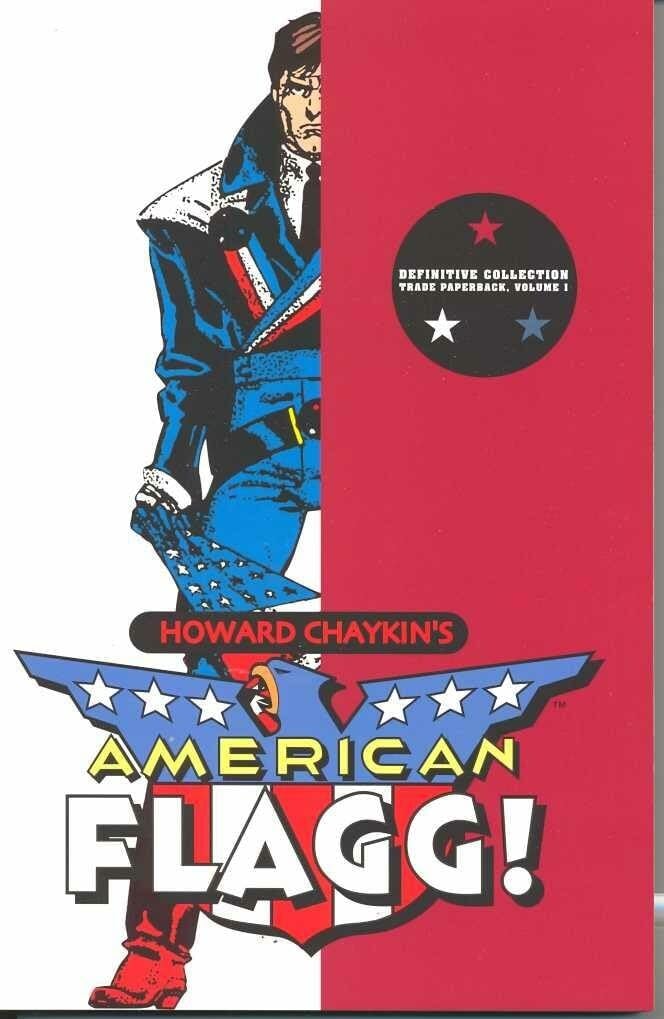American Flagg!: Definitive Collection #1 cover