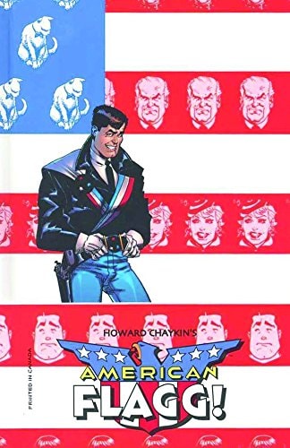 American Flagg!: Definitive Collection #1 cover