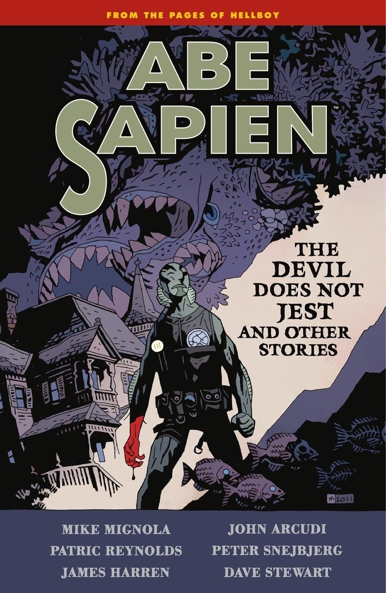 Abe Sapien #2 cover