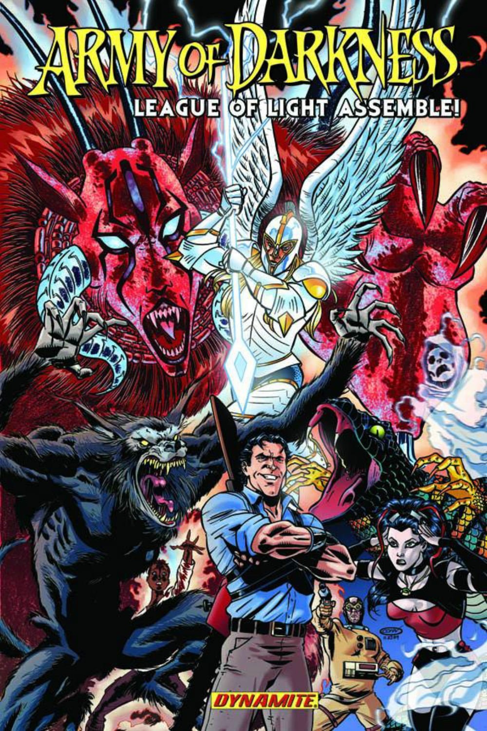 Army of Darkness: League of Light, Assemble! #1 cover