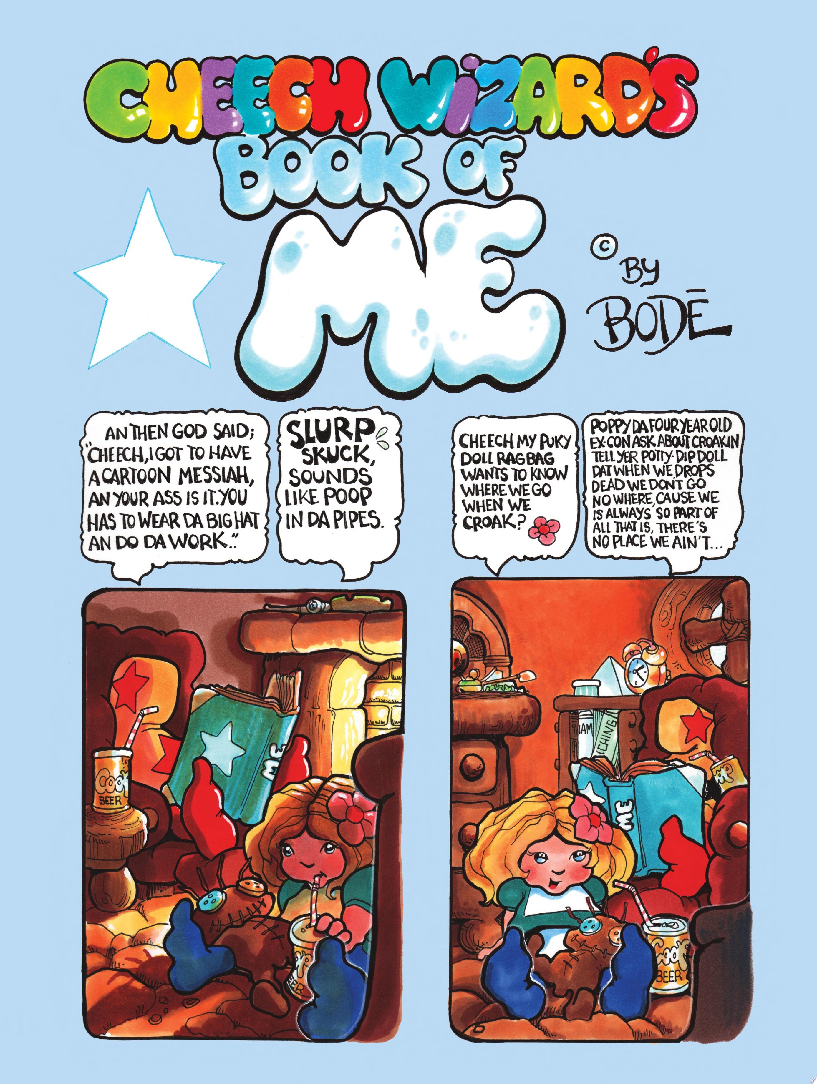 Cheech Wizard's Book of Me #[nn] cover