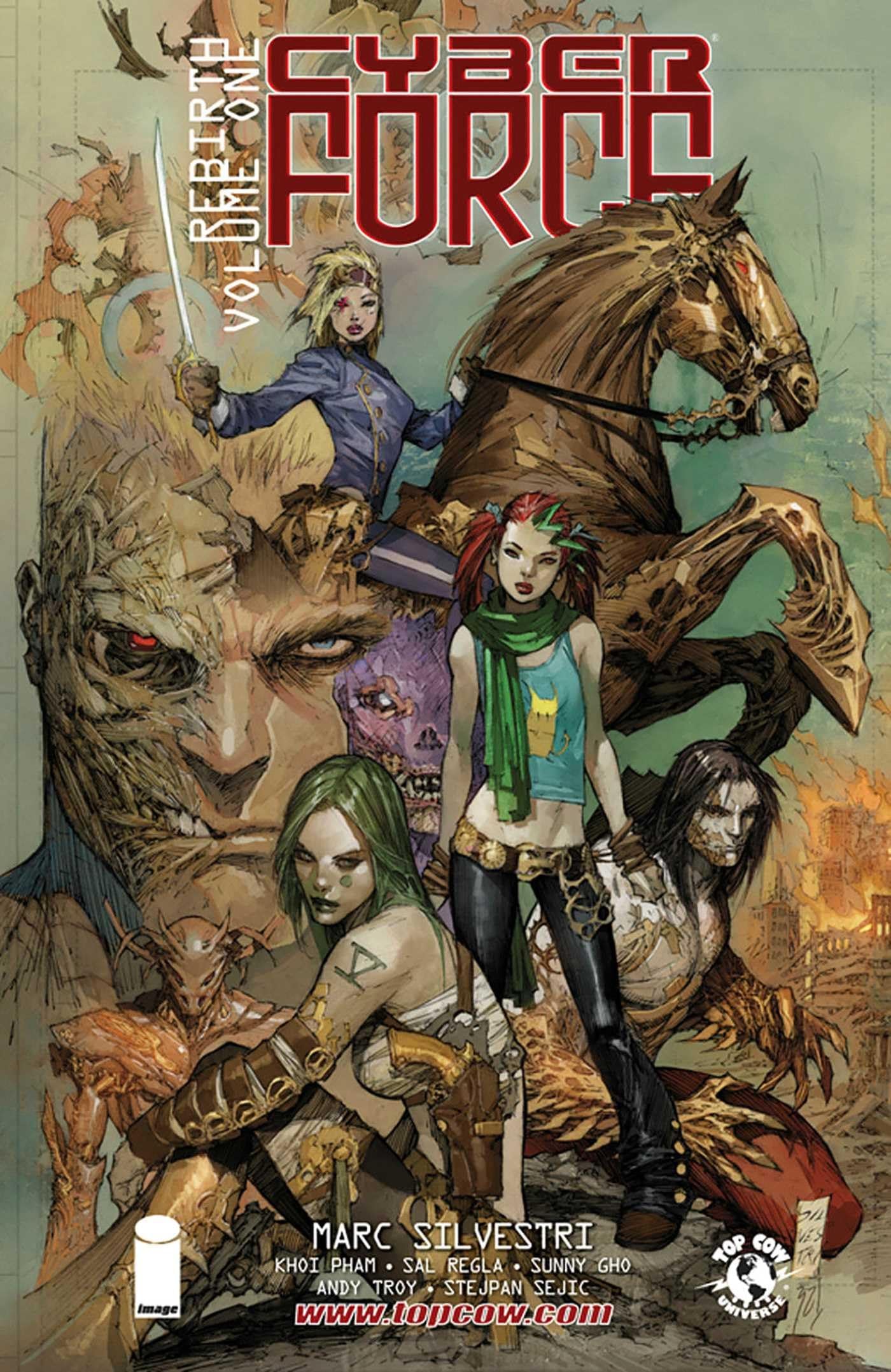 Cyber Force Rebirth #1 cover