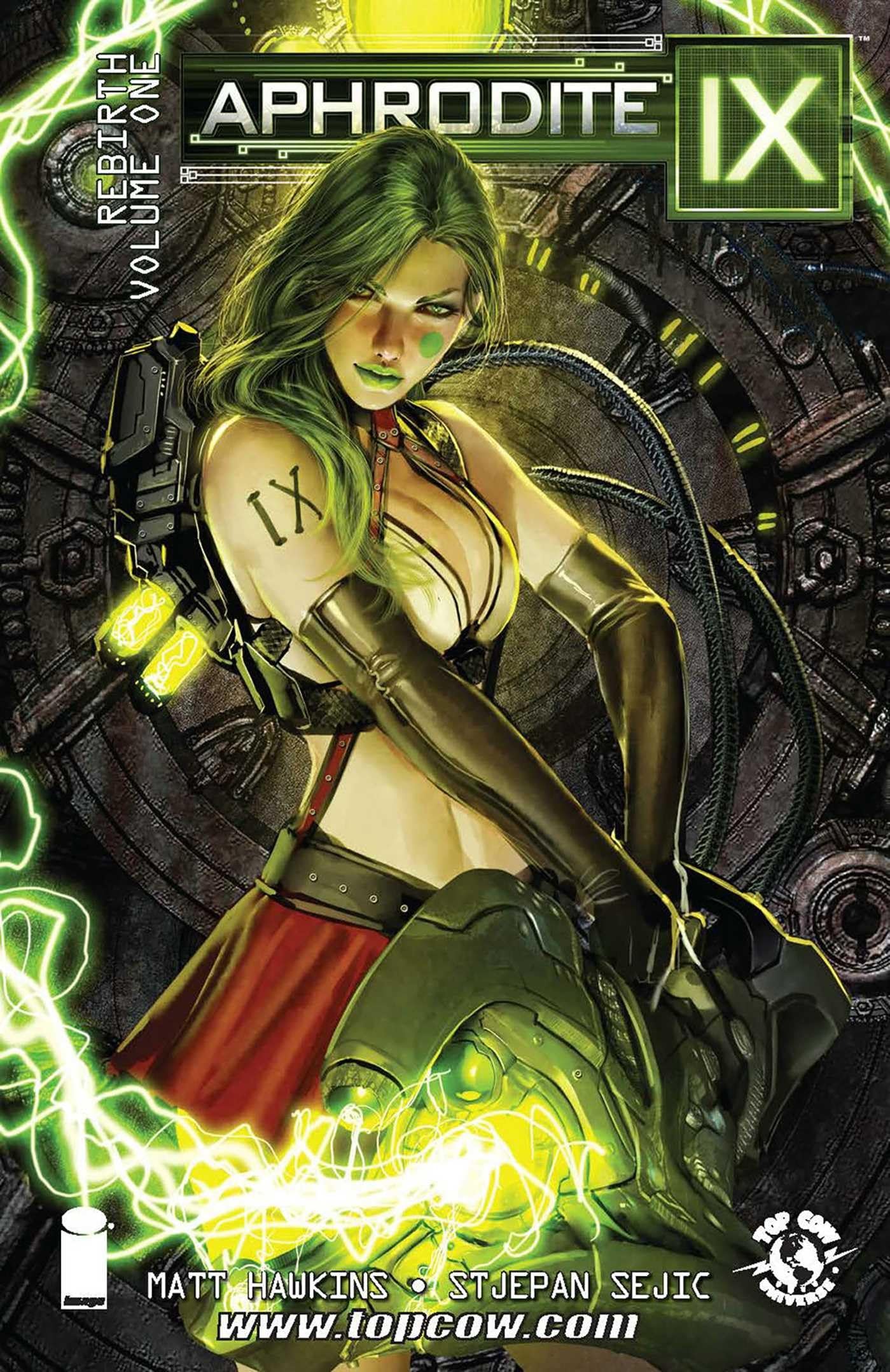Aphrodite IX: Rebirth #1 cover