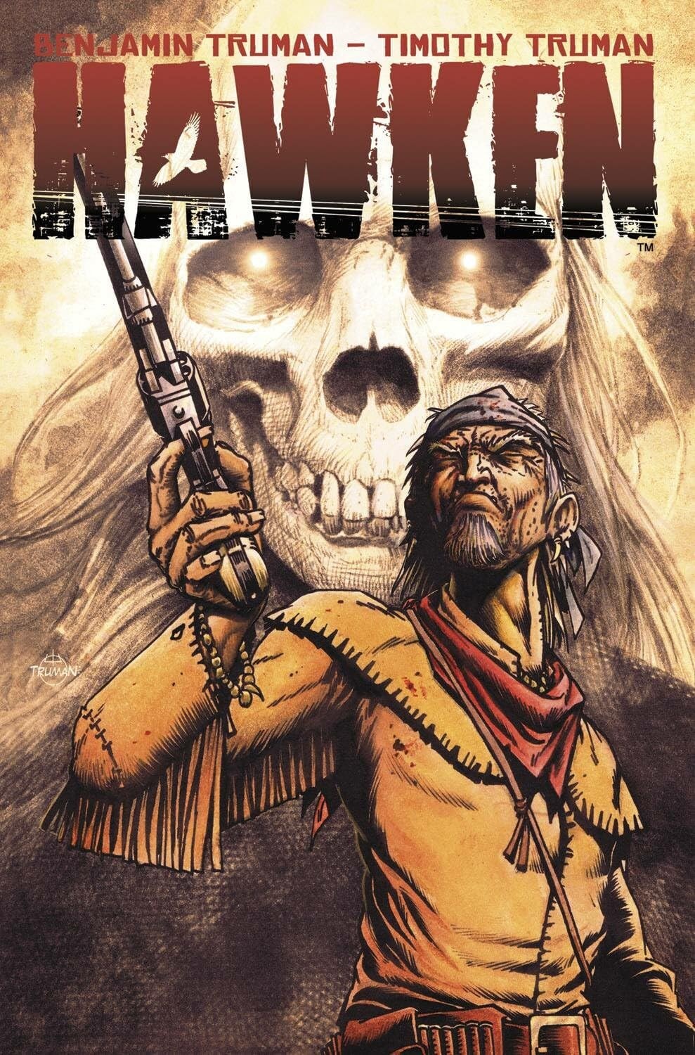 A Man Named Hawken #[nn] cover