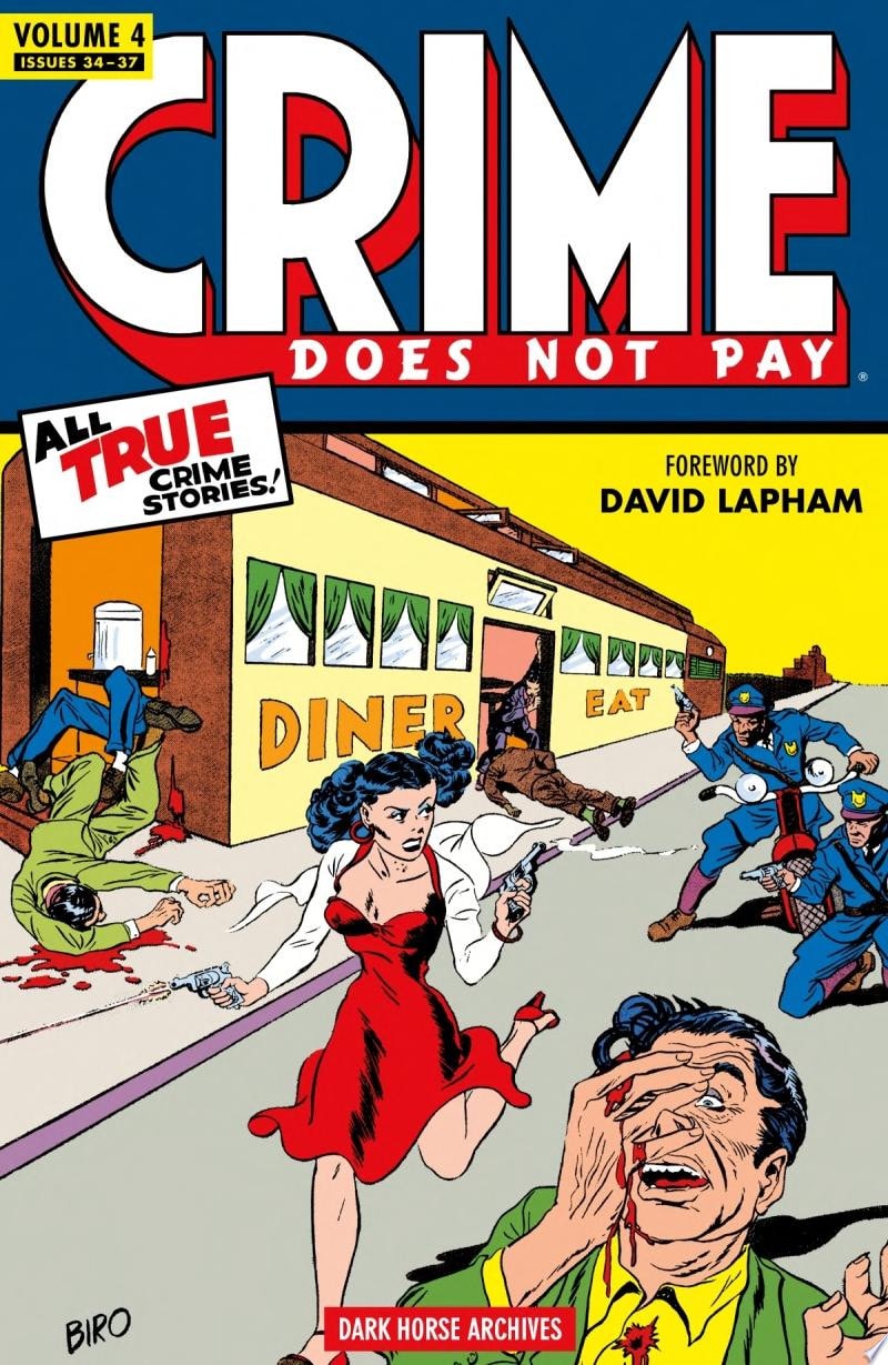 Crime Does Not Pay Archives #4 cover