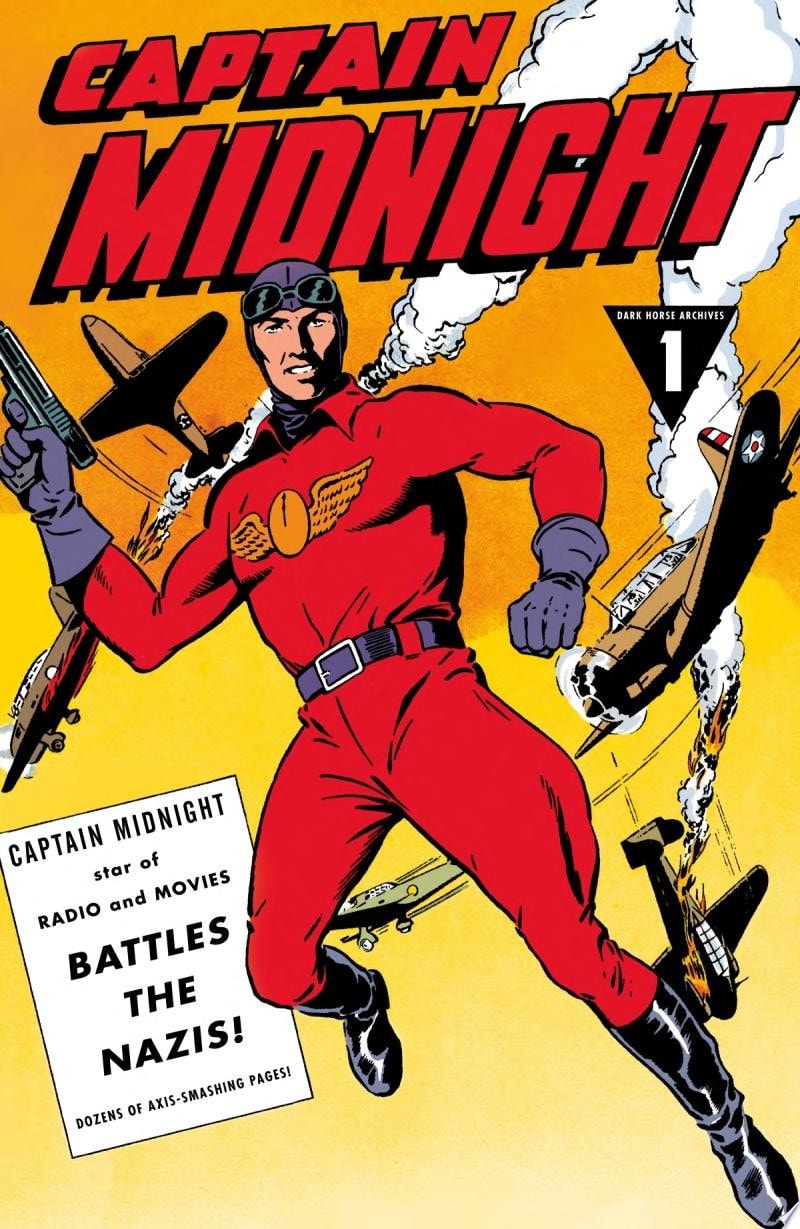 Captain Midnight Archives #1 cover