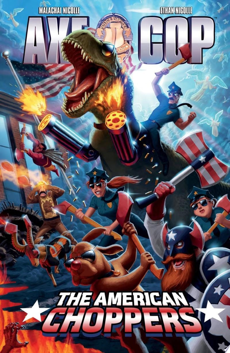 Axe Cop #6 cover