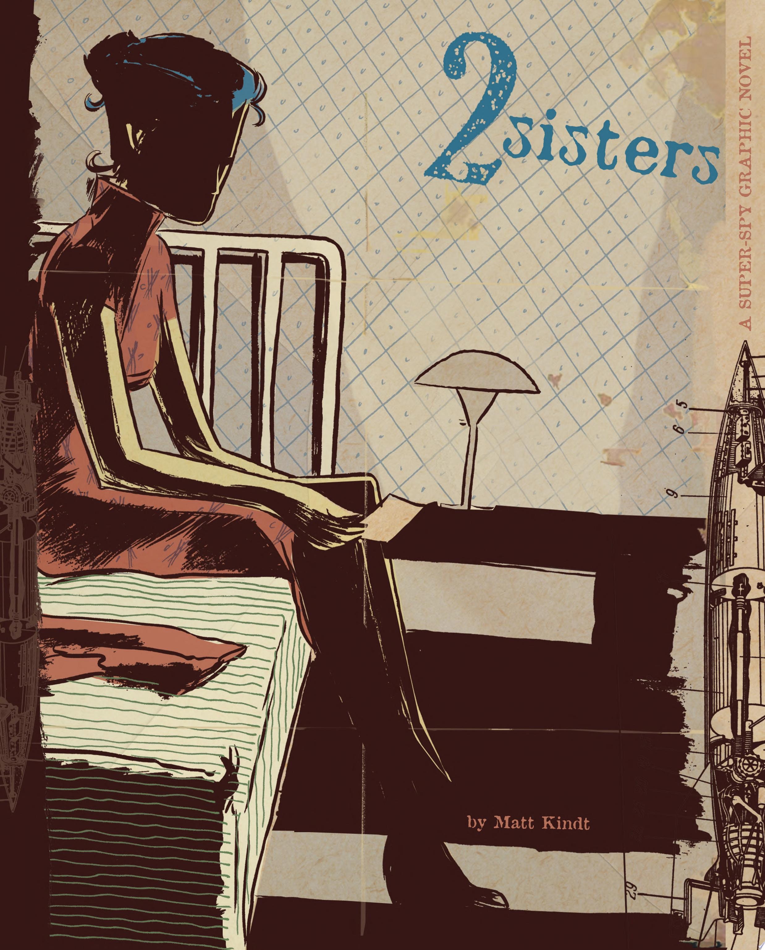 2 Sisters: A Super-Spy Graphic Novel #[nn] cover