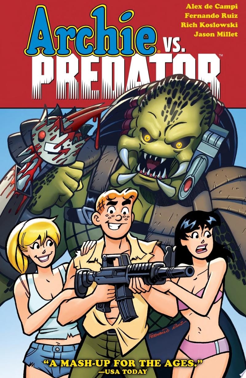 Archie vs. Predator #[nn] cover