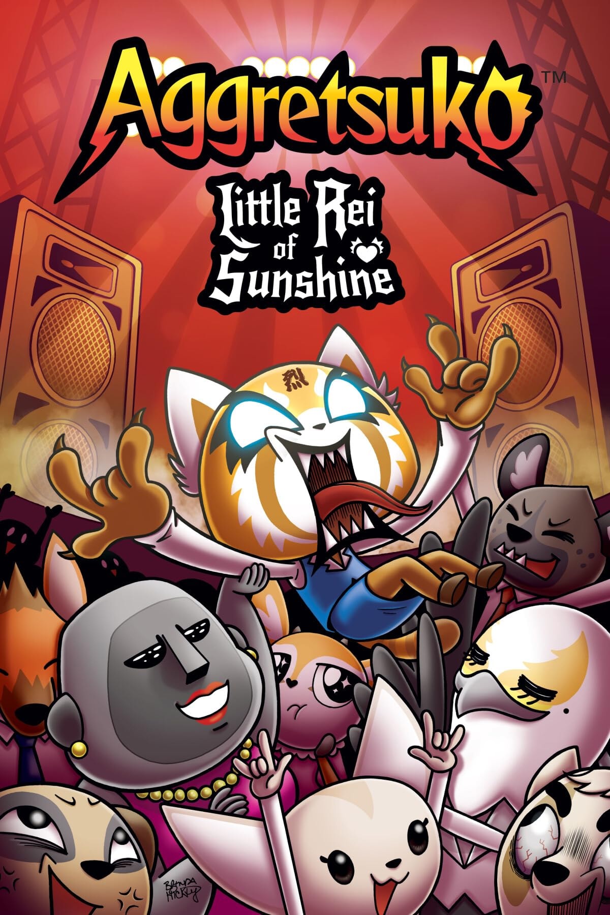 Aggretsuko #3 cover