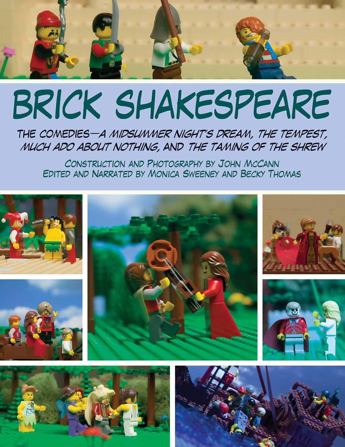 Brick Shakespeare: The Comedies -- A Midsummer Night's Dream, The Tempest, Much Ado About Nothing, and The Taming of the Shrew #[nn] cover