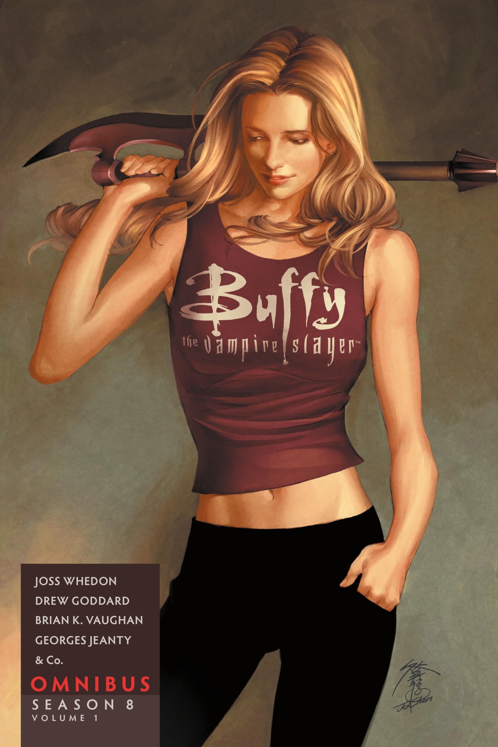 Buffy the Vampire Slayer Omnibus: Season 8 #1 cover