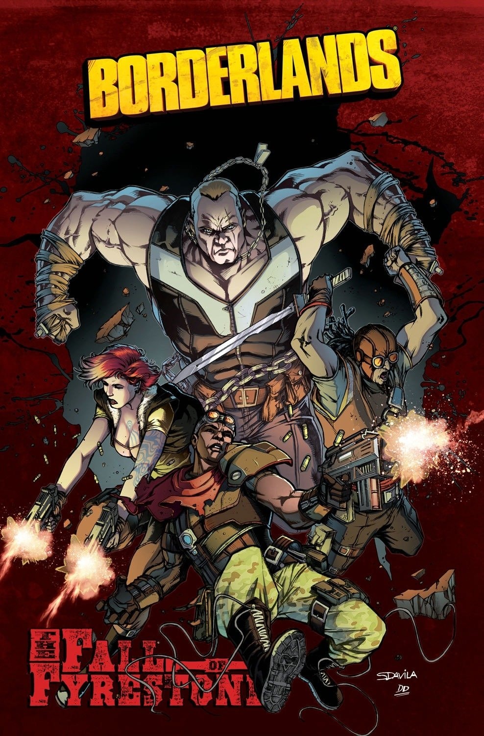 Borderlands #2 cover