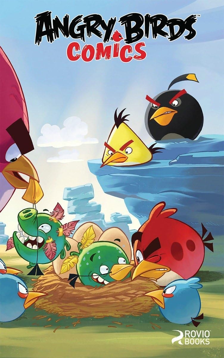 Angry Birds Comics #2 cover