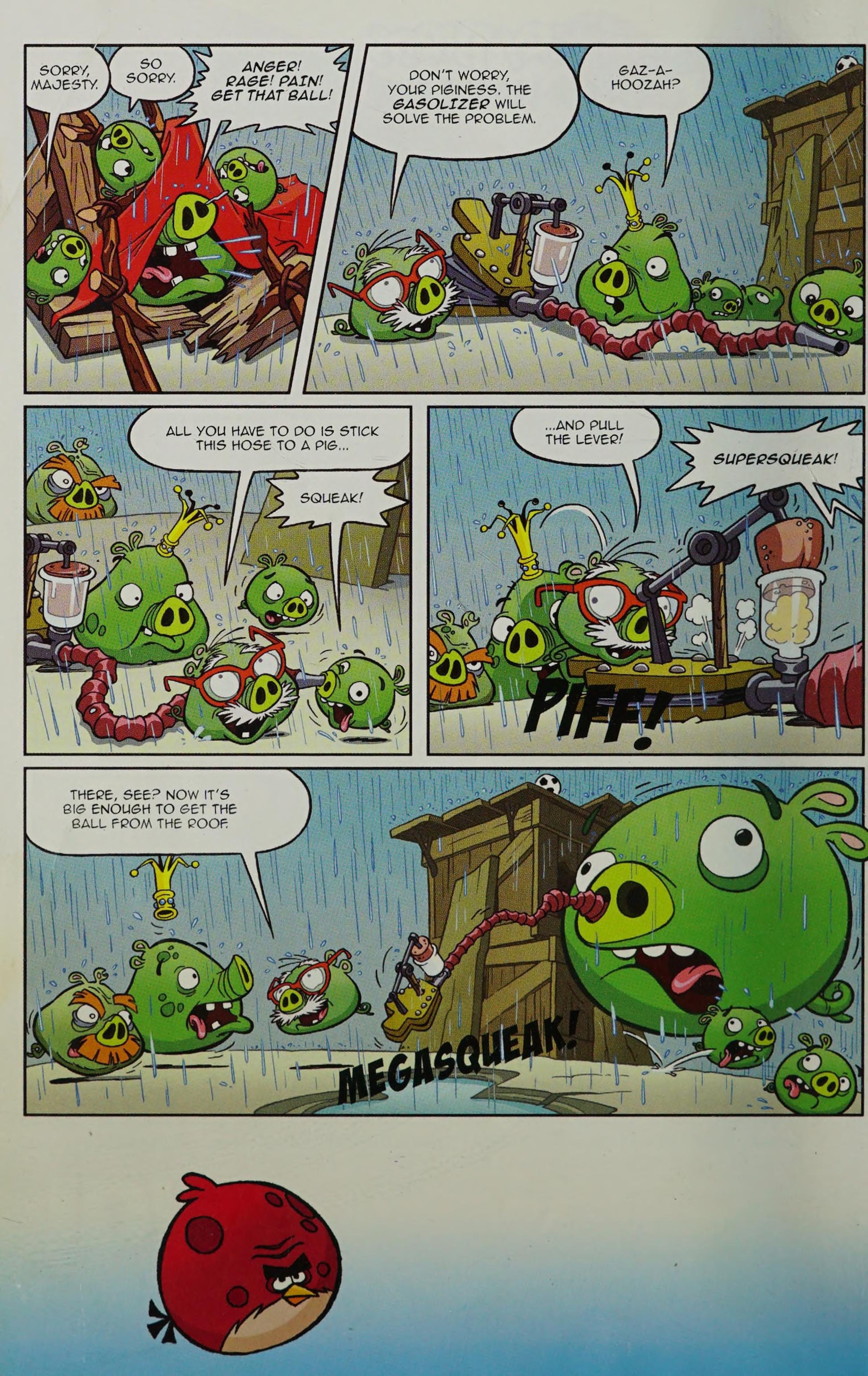 Angry Birds Comics #3 cover