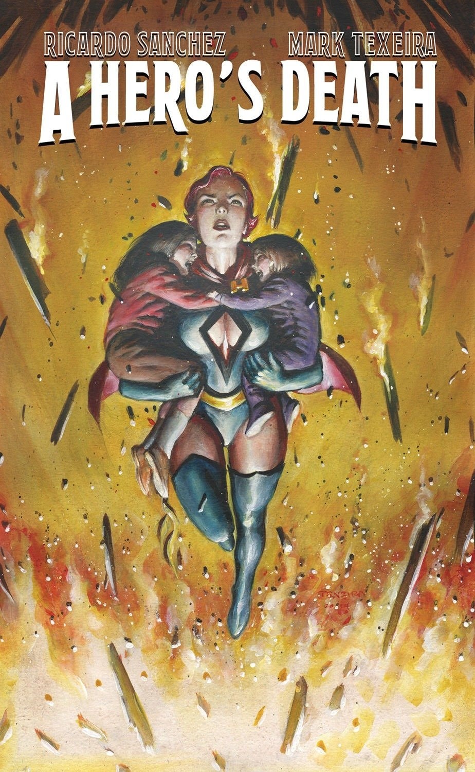 A Hero's Death #[nn] cover