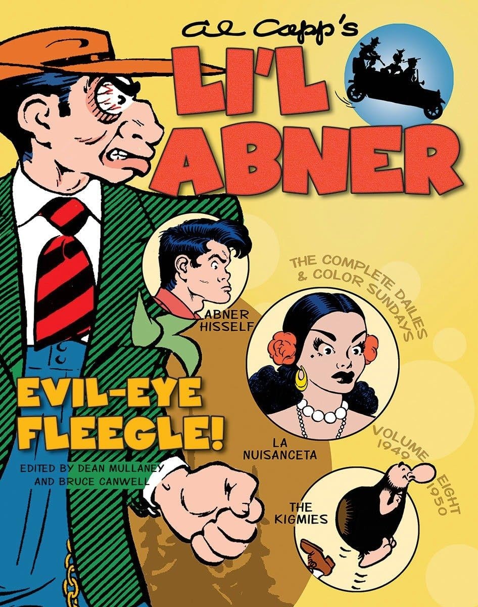 Al Capp's Li'l Abner: Complete Daily & Sunday Comics #8 cover
