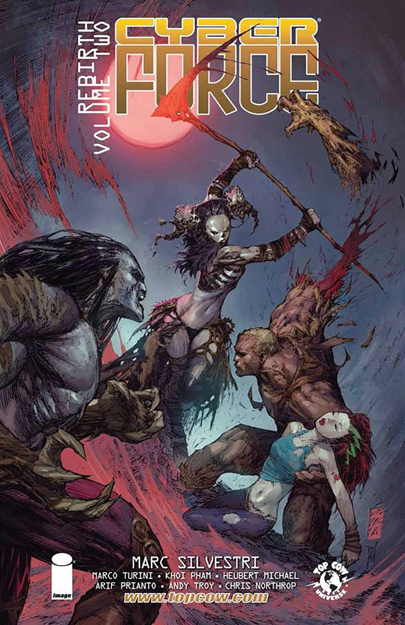 Cyber Force Rebirth #2 cover