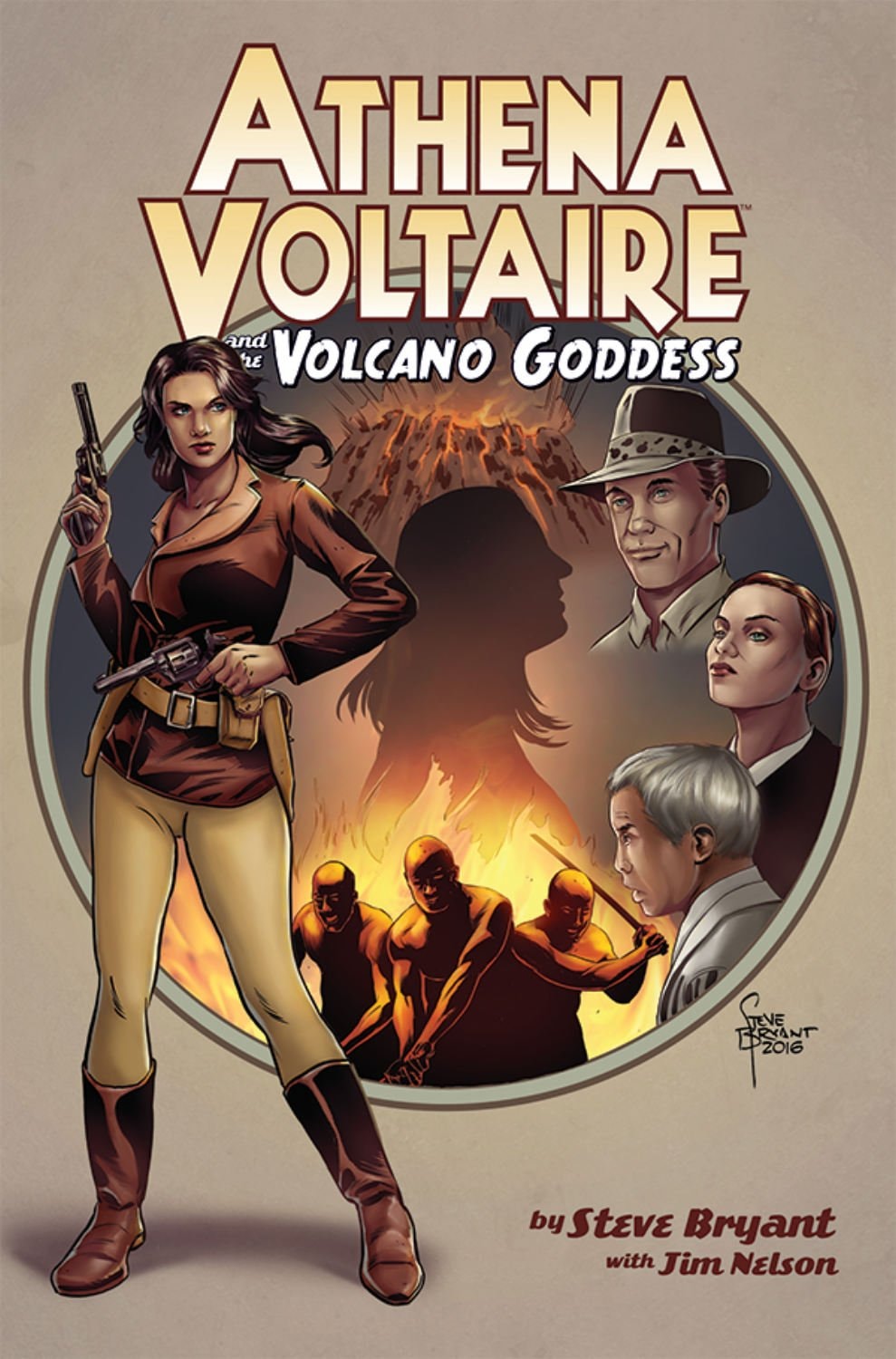 Athena Voltaire and the Volcano Goddess #1