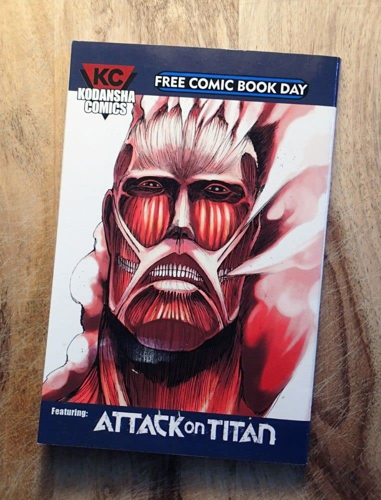Kodansha Comics Free Comic Book Day #[nn] cover