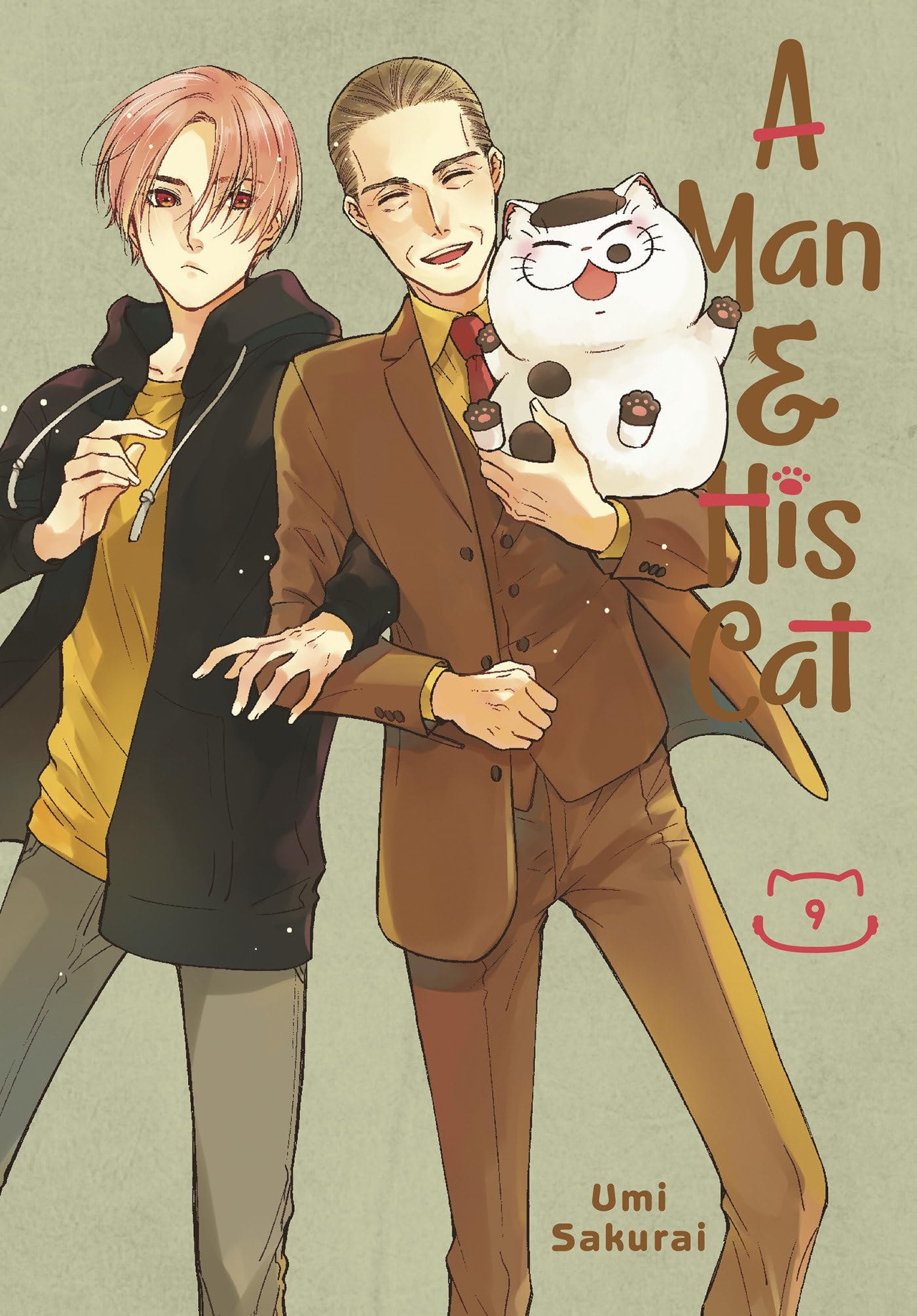 A Man and His Cat #9 cover