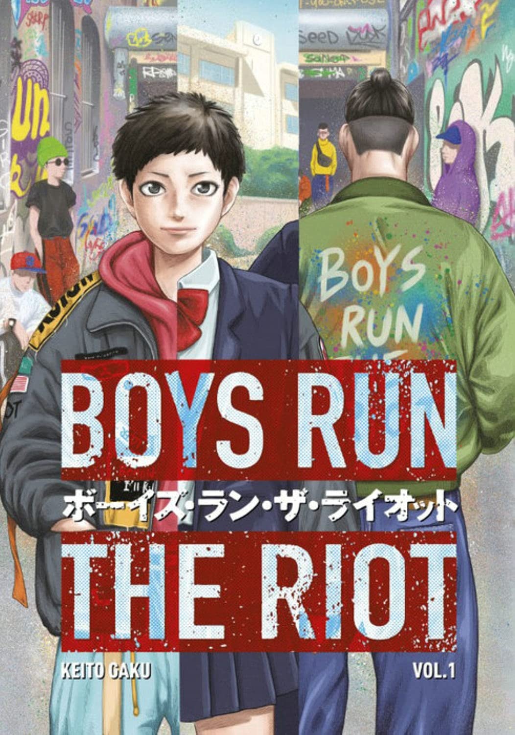 Boys Run the Riot #1 cover
