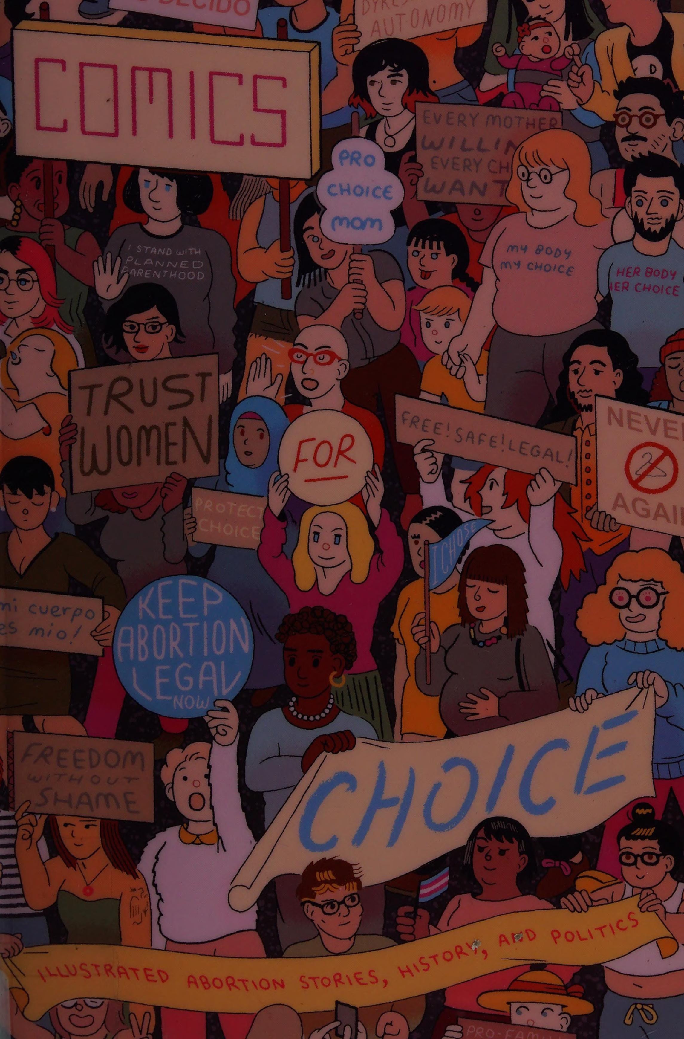 Comics for Choice: Illustrated Abortion Stories, History and Politics