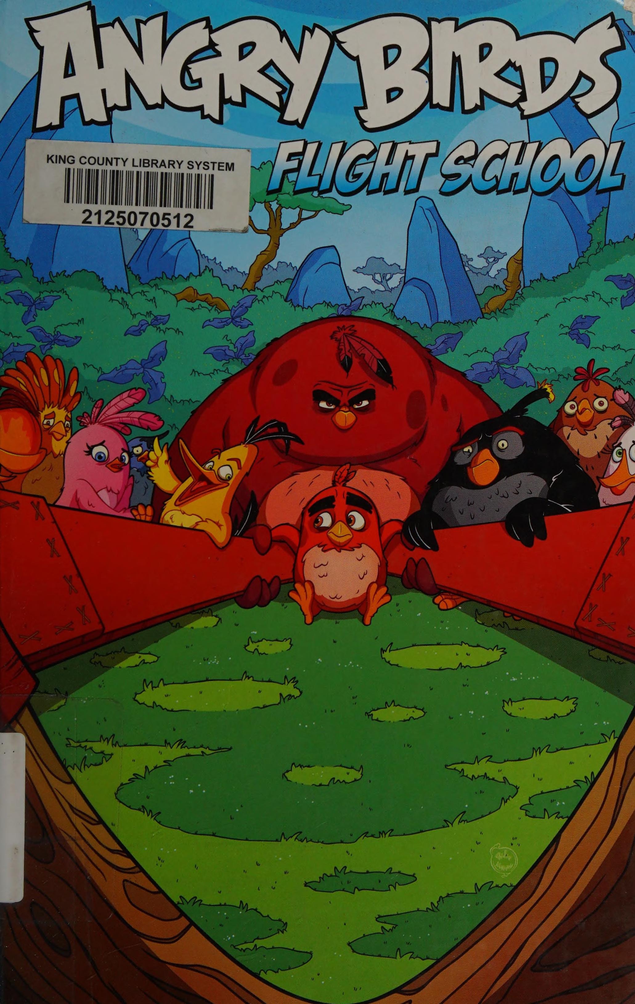 Angry Birds Comics: Flight School #[nn] cover