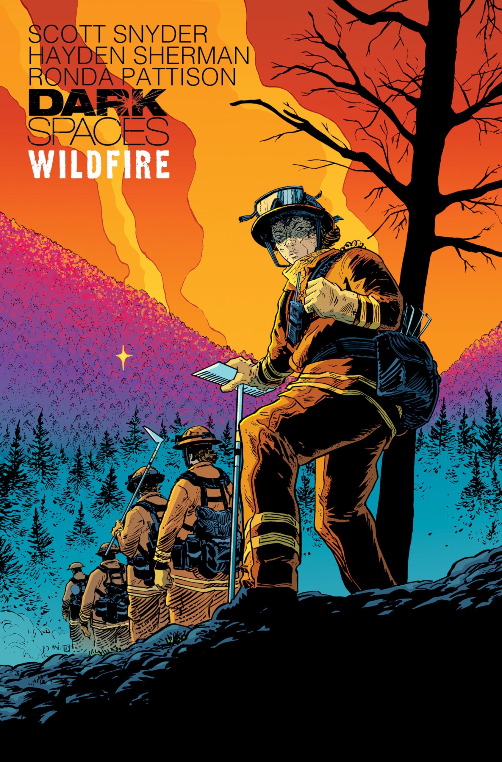 Dark Spaces: Wildfire #[nn] cover