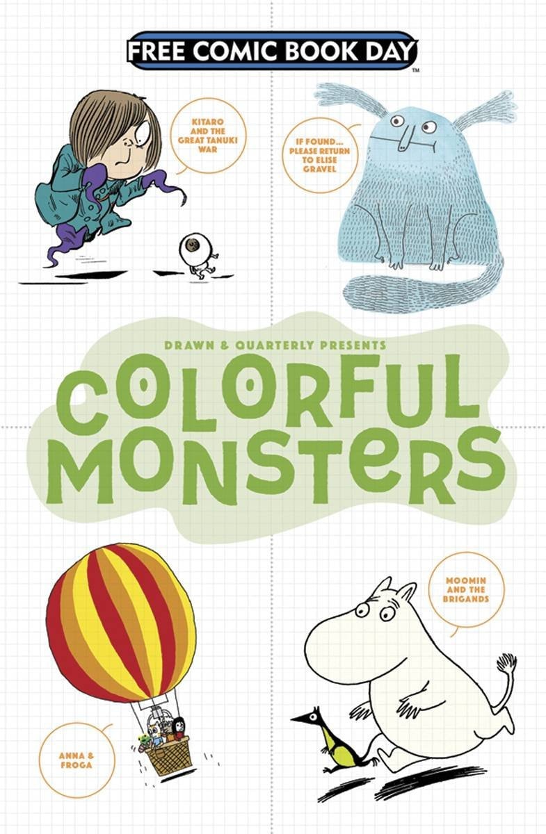 Colorful Monsters [Free Comic Book Day] #[nn] cover